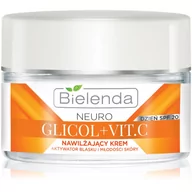 Kremy do twarzy - Bielenda Neuro Glicol + Vit.C krem nawilżający 50ml - miniaturka - grafika 1