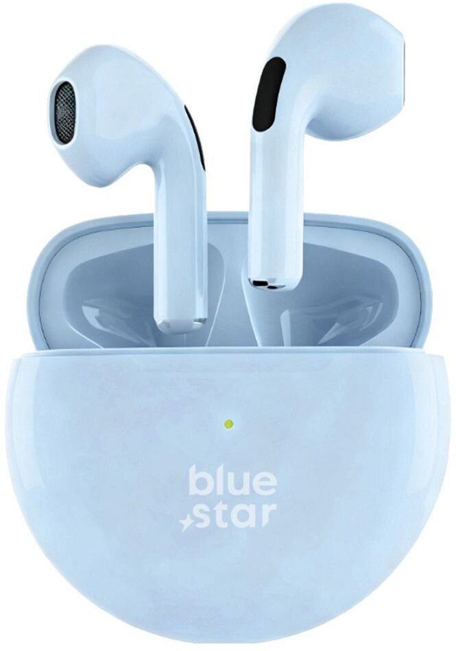Bluestar bezprzewodowe douszne Blue Star Circle Beat TX3 TWS niebieskie