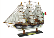 Modele zdalnie sterowane - Model Kolekcjonerski Statek Amerigo Vespucci - miniaturka - grafika 1