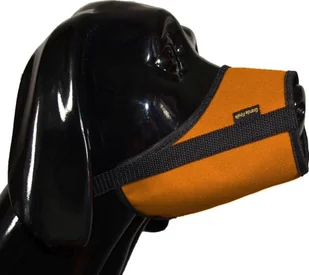 GRANDE Kagańce dla psa nylonowe Rozmiar 3, pomarańczowy - Kagańce dla psów - miniaturka - grafika 1