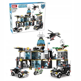 KLOCKI WOMA SWAT POSTERUNEK SIŁ SPECJALNYCH 1261 el. - Klocki - miniaturka - grafika 1