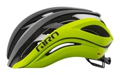 Kaski rowerowe - Kask szosowy GIRO AETHER SPHERICAL MIPS matte czarny fade highlight żółty - miniaturka - grafika 1
