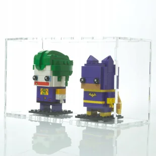 PUDEŁKO GABLOTKA NA DWIE LEGO BRICKHEADZ CHRONI PRZED KURZEM I UV - Klocki - miniaturka - grafika 1