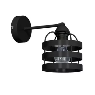 Milagro MLP797 LARS BLACK 1xE27 60W METAL - Lampy ścienne - miniaturka - grafika 1