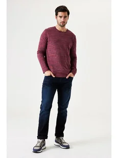 Garcia Sweter w kolorze fioletowym - Swetry męskie - miniaturka - grafika 1