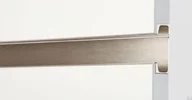 Zawiasy, okucia i inne akcesoria - Uchwyt meblowy krawędziowy Jey2 147 Aluminiowy Srebrny - miniaturka - grafika 1