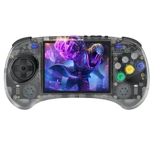 ANBERNIC RG ARC-S Game Console, 256GB TF Card, 16GB Linux, 1GB LPDDR4, HDMI Output - Transparent Black - Konsole i gry retro - miniaturka - grafika 1