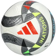 Piłka nożna - adidas UEFA Nations League 24 Pro Ball IS7441, unisex, piłki do piłki nożnej, Srebrne - miniaturka - grafika 1