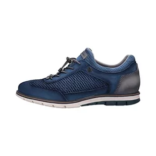 bugatti Męskie klapki Simone Comfort Slipper, niebieskie, 44 EU, niebieski, 44 EU Weit - Klapki i japonki męskie - miniaturka - grafika 1