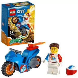 LEGO City Stuntz Rakietowy motycykl kaskaderski 60298 - Klocki - miniaturka - grafika 1