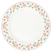 Talerze - Porcelanowy talerz Green Gate Columbine, ø 25,6 cm - miniaturka - grafika 1