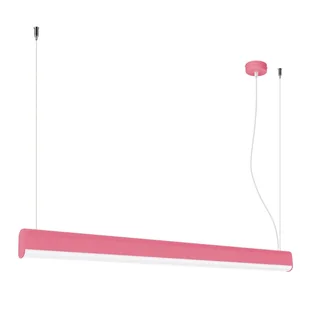 Lampa wisząca FARGE różowa LED 4000K SOLLUX LIGHTING - Lampy sufitowe - miniaturka - grafika 1