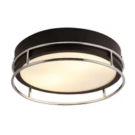 Lampy sufitowe - Phoenix lampa sufitowa 2xE14/IP44 czarna/chrom 62012-2CC - miniaturka - grafika 1