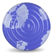 Materace dmuchane i koła do pływania - Niebieski dmuchany materac plażowy The Nice Fleet Goa - miniaturka - grafika 1