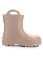 Buty dla dziewczynek - Kalosze dziecięce Doggy beżowe Lemigo r.26 - miniaturka - grafika 1