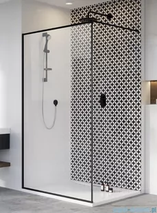 Radaway Modo New Black II  Frame 150x200 kabina Walk-in 389154-54-56 - Kabiny prysznicowe - miniaturka - grafika 1