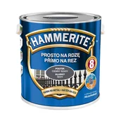 Emalie - Akzo Nobel Farba Hammerite Prosto Na Rdzę ciemny szary połysk 2,5l - miniaturka - grafika 1