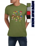 Koszulki męskie - KOSZULKA BAWEŁNIANA MĘSKA T-SHIRT DZIEŃ TATY OKAZJE RÓŻNE WZORY PREZENT- M - miniaturka - grafika 1