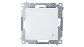 Wyłączniki światła i elektryczne - Kontakt Kontakt_Simon Łącznik krzyżowy (moduł) 16AX. 250V. zaciski śrubowe biały DW7A.01/11 - miniaturka - grafika 1