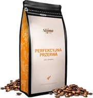 Kawa - Kawa ziarnista 1kg PERFEKCYJNA PRZERWA 100% ARABICA Świeżo Palona do ekspresu + GRATIS - miniaturka - grafika 1