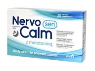Układ nerwowy - Lek PRZEDSIĘBIORSTWO FARMACEUTYCZNE AM SP. Z O.O. NervoCalm Sen 20 tabletek 3139521 - miniaturka - grafika 1