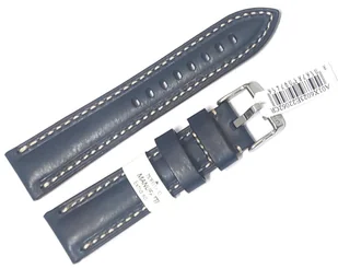 Skórzany pasek do zegarka 20 mm Morellato A01X6023E22062CR20 niebieski - Akcesoria do zegarków - miniaturka - grafika 1