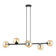 Lampy sufitowe - Emibig ROSSI 6 BL MIODOWY 876/6 lampa wisząca 6x40W/E14 IP20 876/6 - miniaturka - grafika 1