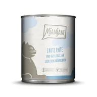 Mokra karma dla kotów - MjAMjAM mokra karma dla kota dorosłego 6x800 g Kaczka i drób - miniaturka - grafika 1