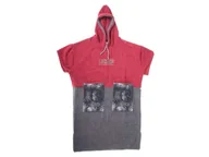Pływanie - Poncho JungMob Burgundy Tropic Men-L/XL - miniaturka - grafika 1