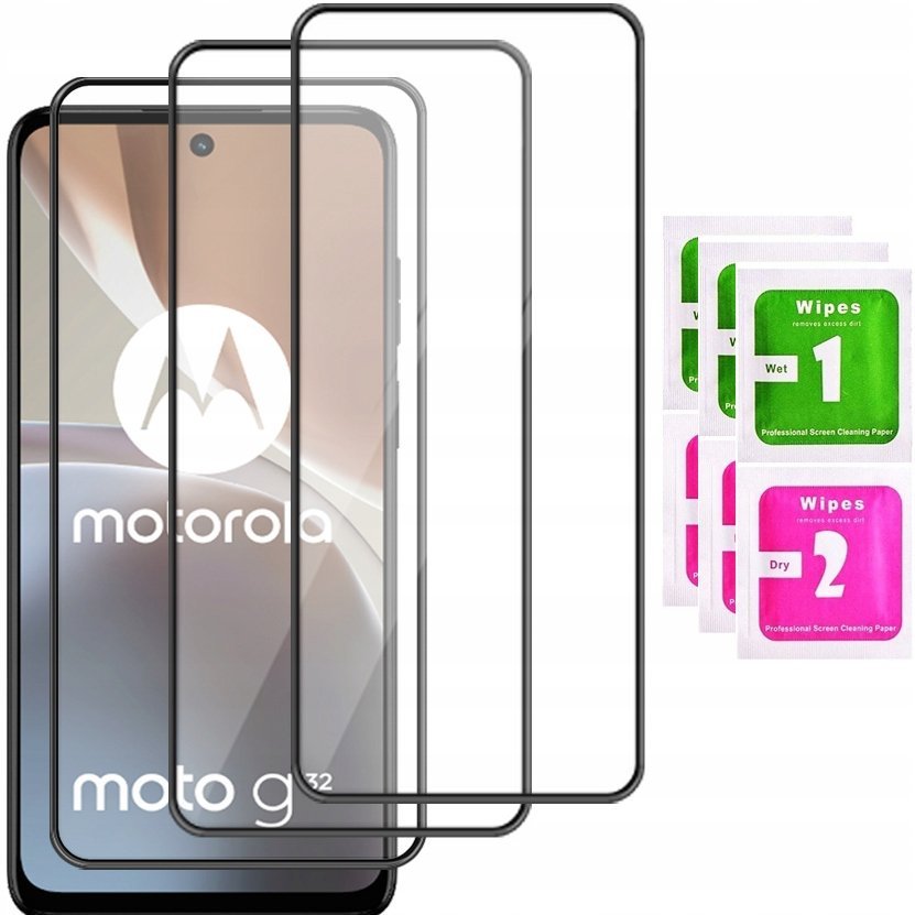 2x SZKŁO HARTOWANE do MOTOROLA MOTO G32 / MOTOROLA MOTO G42SZYBKA 9H2-p