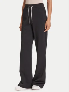Guess Spodnie dresowe V5YB19 KBSL2 Czarny Regular Fit - Spodnie sportowe damskie - miniaturka - grafika 1