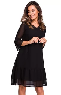 Sukienki - Sukienka S160, Kolor czarny, Rozmiar 2XL, Stylove - Primodo.com - grafika 1