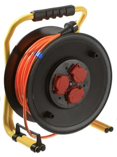 As-Schwabe Przedłużacz bębnowy 40 m AS-SCHWABE 3G2,5 poliuretan AS820644 - Przedłużacze i rozgałęźniki - miniaturka - grafika 1