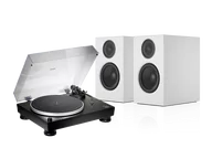 Zestawy stereo - Audio-Technica AT-LP5X (czarny) + A28 (biały) - miniaturka - grafika 1