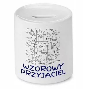 SKARBONKA DLA PRZYJACIELA WZOROWY PRZYJACIEL z Nadrukiem ze Zdjęciem - Skarbonki - miniaturka - grafika 1