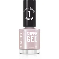 Lakiery do paznokci - Rimmel Super Gel hybrydowy lakier do paznokci bez użycia lampy UV/LED odcień 107 Glazed Out 12 ml - miniaturka - grafika 1