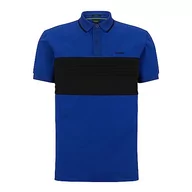 Koszulki męskie - BOSS Męska koszulka polo Pavel, Bright Blue438, XL - miniaturka - grafika 1