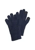 Rękawiczki - s.Oliver Dziewczęce rękawiczki Junior 10.2.12.25.279.2131801, niebieskie, 2, niebieski, 2 - miniaturka - grafika 1