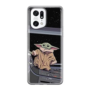ERT GROUP etui na telefon Oppo FIND X5 PRO, case oryginalny i oficjalnie licencjonowany przez Star Wars, wzór Baby Yoda 025, optymalnie dopasowane, plecki z TPU - Etui i futerały do telefonów - miniaturka - grafika 1