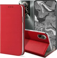 Etui i futerały do telefonów - Hello Case ETUI Z KLAPKĄ DO REALME C67 4G CZERWONE ZAMYKANE MAGNETYCZNE KABURA FLIP - miniaturka - grafika 1