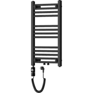 Grzejniki łazienkowe - Mexen Mars grzejnik elektryczny 700 x 400 mm, 300 W, czarny - W110-0700-400-2300-70 - miniaturka - grafika 1