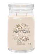 Świece - Yankee Candle Świeca zapachowa "Warm Cashmere" - 567 g - miniaturka - grafika 1