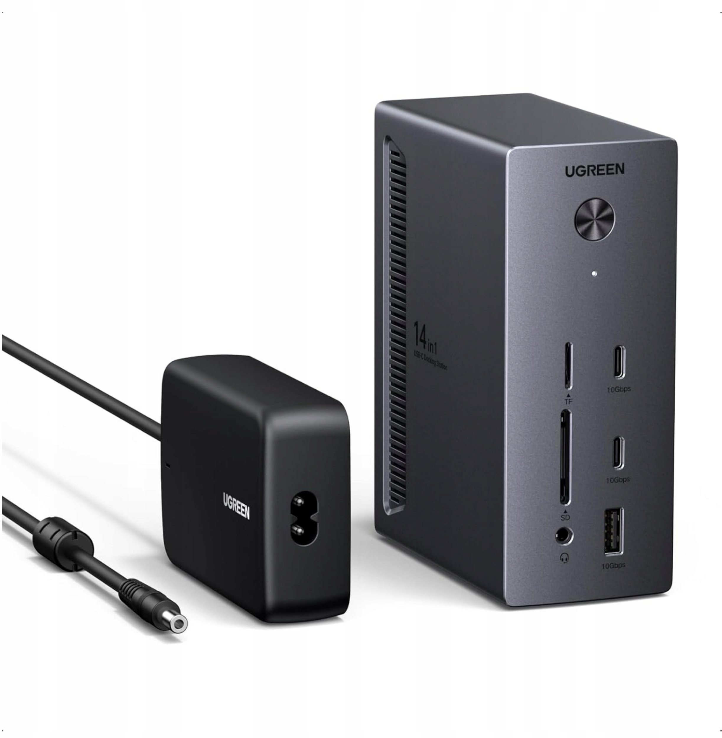 Stacja/replikator Ugreen Stacja dokująca 14W1 USB-C CM843