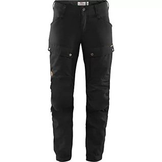 Spodnie damskie - Fjallraven FJALLRAVEN Keb Trousers damskie spodnie, czarne, 48 89898S - grafika 1