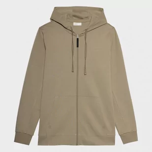 Męska bluza dresowa rozpinana z kapturem OUTHORN OTHSS23TSWSM319 - turkusowa - Outhorn - Bluzy sportowe męskie - miniaturka - grafika 1