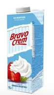 Śmietanki i dodatki do kawy - Bravo Cream Krem do ubijania UHT słodzony 1L - miniaturka - grafika 1