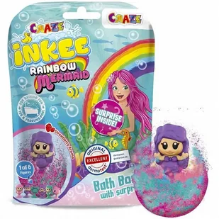 Kula do Kąpieli wanny basenu o zapachu truskawek Figurka Syrenka - Balsamy i oliwki dla dzieci Kula do Kąpieli wanny basenu o zapachu truskawek Figurka Syrenka - Balsamy i oliwki dla dzieci - miniaturka - grafika 1