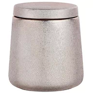 Pojemniki łazienkowe - Wenko Pojemnik ceramiczny GLIMMMA w kolorze srebrnym B07PGV8Z78 - miniaturka - grafika 1