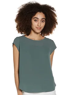 Only Kobiety Onlvic S/S Noos Ptm Bluzka, Balsam Green, 38 - Bluzki damskie - miniaturka - grafika 1