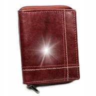 Portfele - Always Wild portfel skóra naturalna brązowy N014-VTK-D WINE - mężczyzna - miniaturka - grafika 1